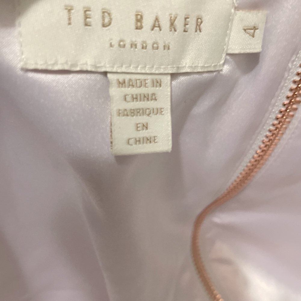 NWOT’s TED BAKER BARDOT STYLE PAINTED POSEY DRESS NEVER WORN - Picture 2 of 12